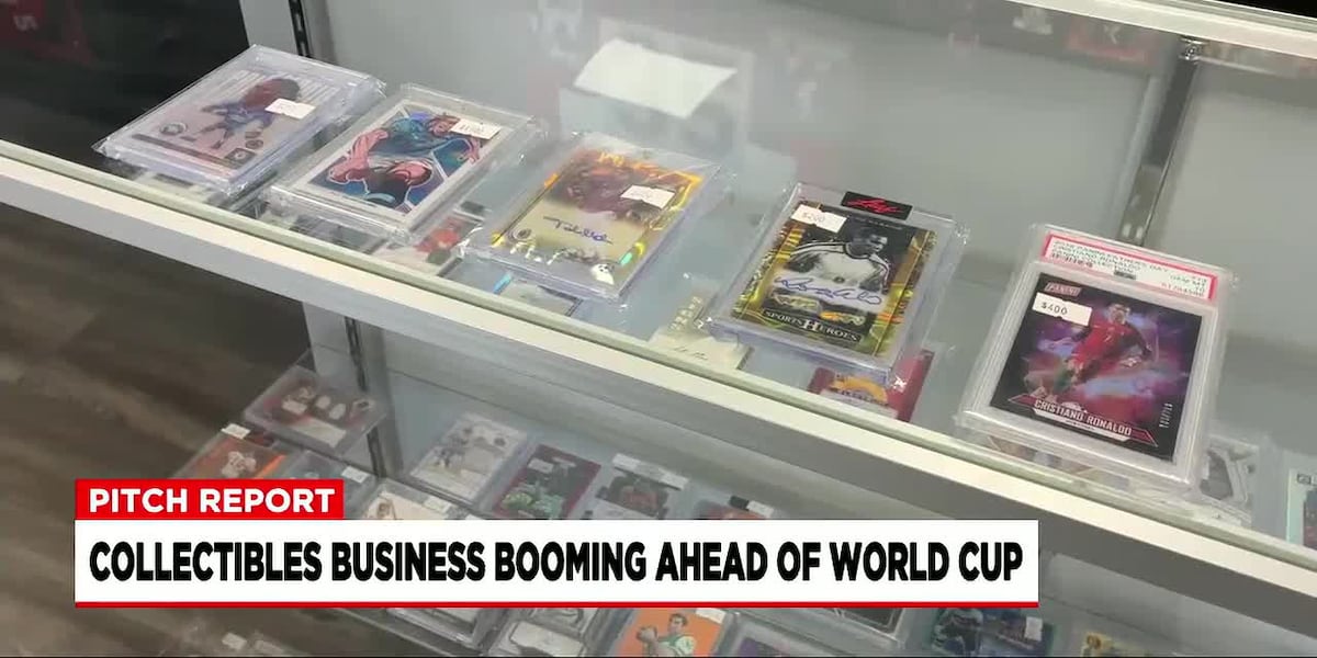 World Cup excitement boosts local collectibles business