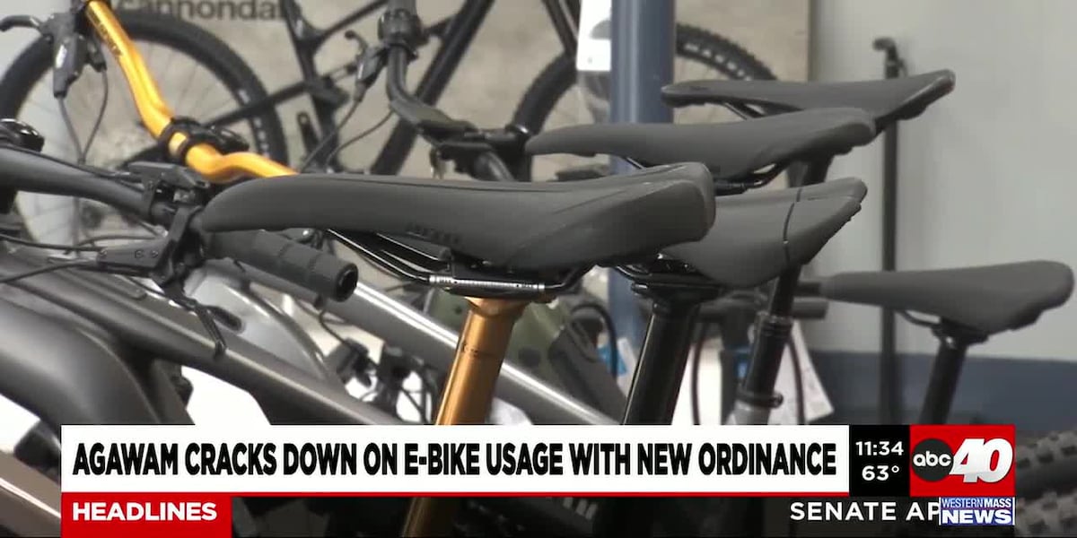 E-bike riders in Agawam face new rules under city ordinance