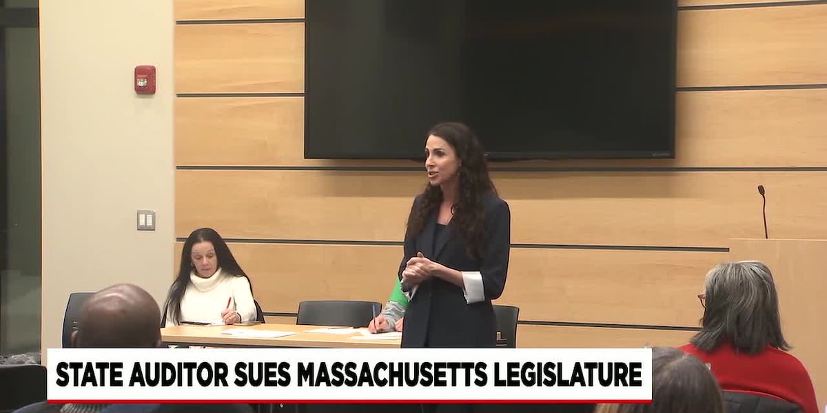Mass. State Auditor speaks out after filing lawsuit