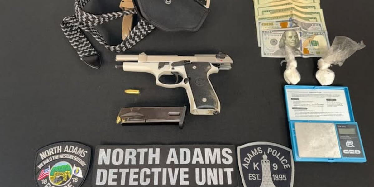 Police pursuit results in pair of drug, gun arrests in North Adams