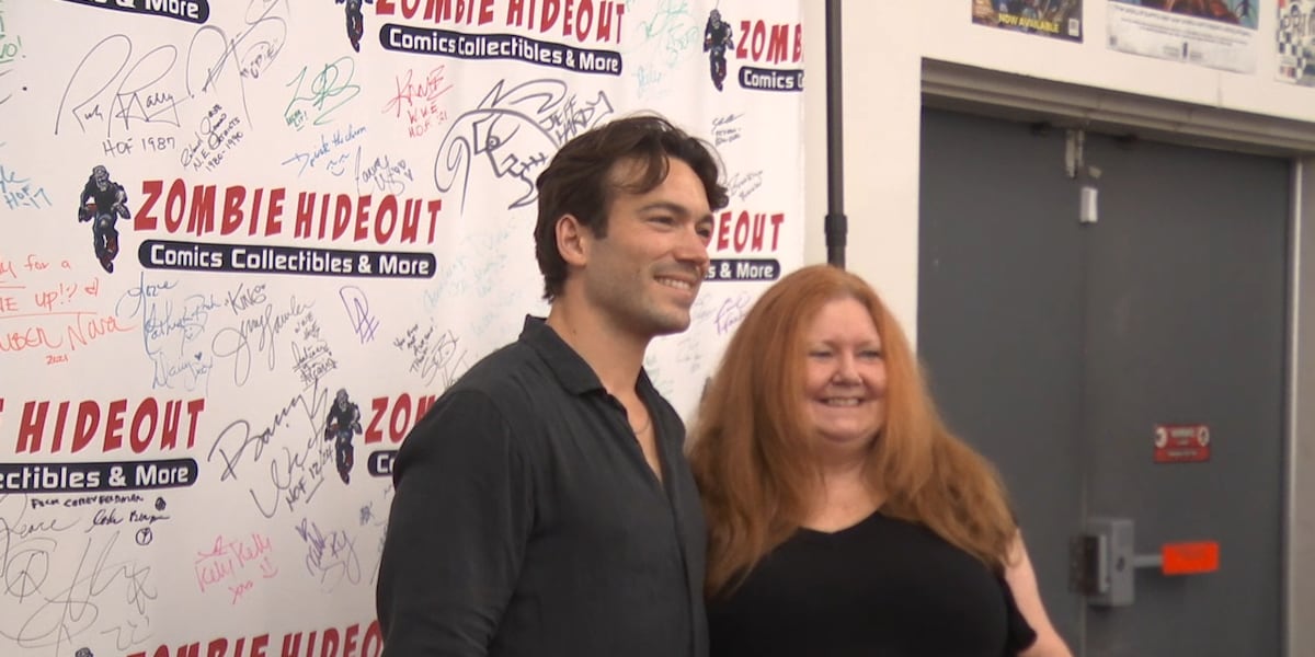 Soap star Rory Gibson makes an appearance in Springfield