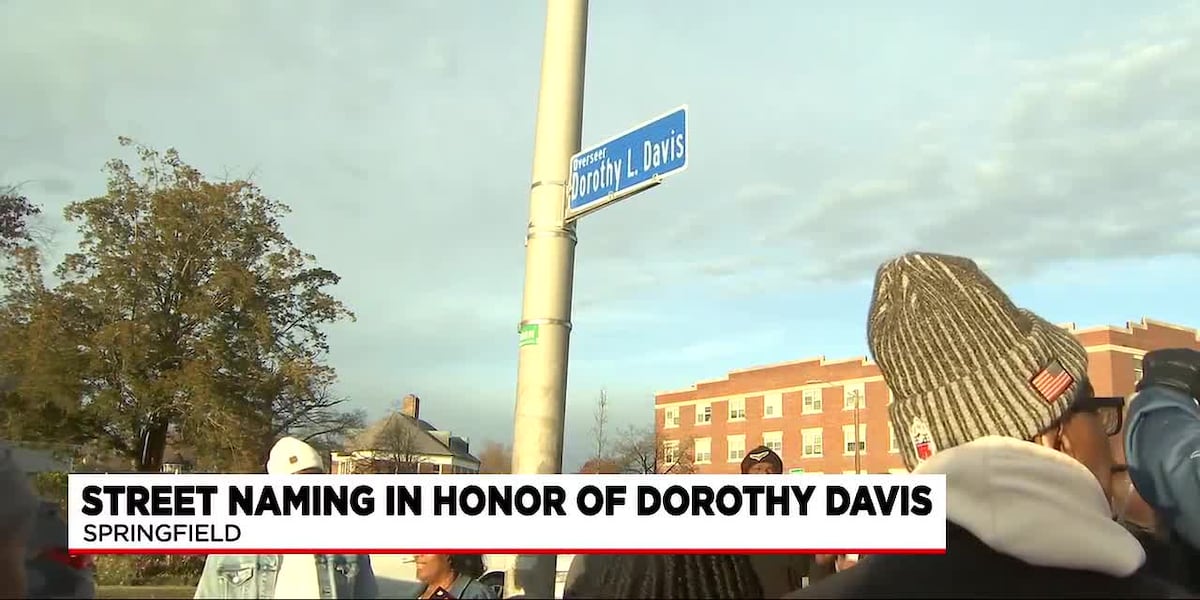 Street renamed in honor of community leader