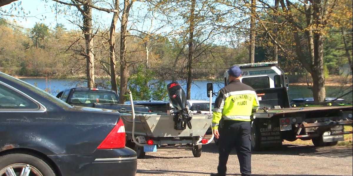 Police presence seen at Springfield lake