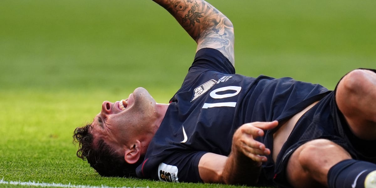 US star Christian Pulisic fractured leg in World Cup loss to Belgium