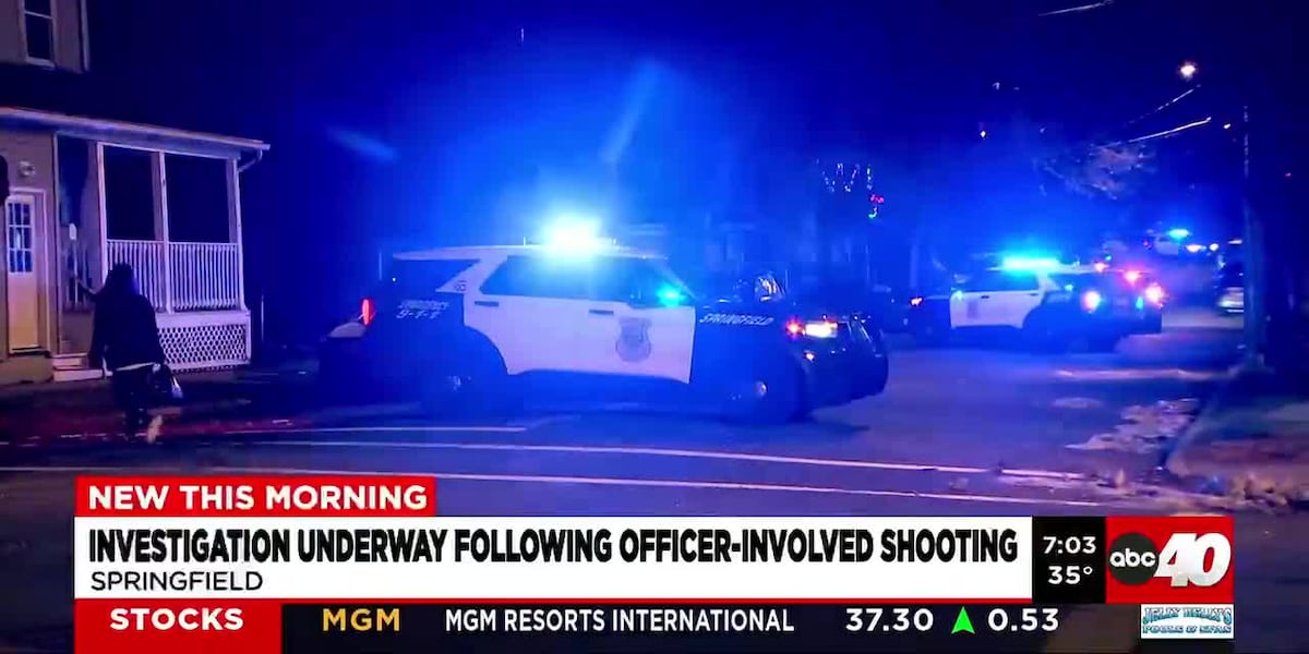 Officer’s fatal shooting of Springfield man ruled reasonable and lawful