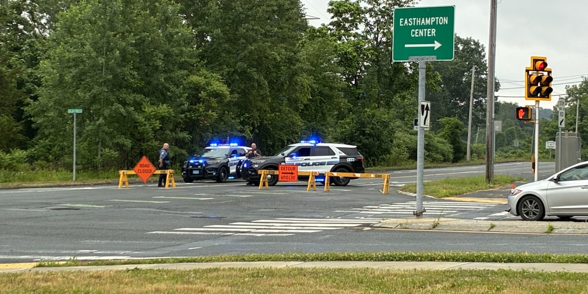 Police close Route 5 between Holyoke and Easthampton