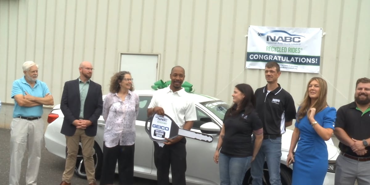 Balise Collision donates car to man in need