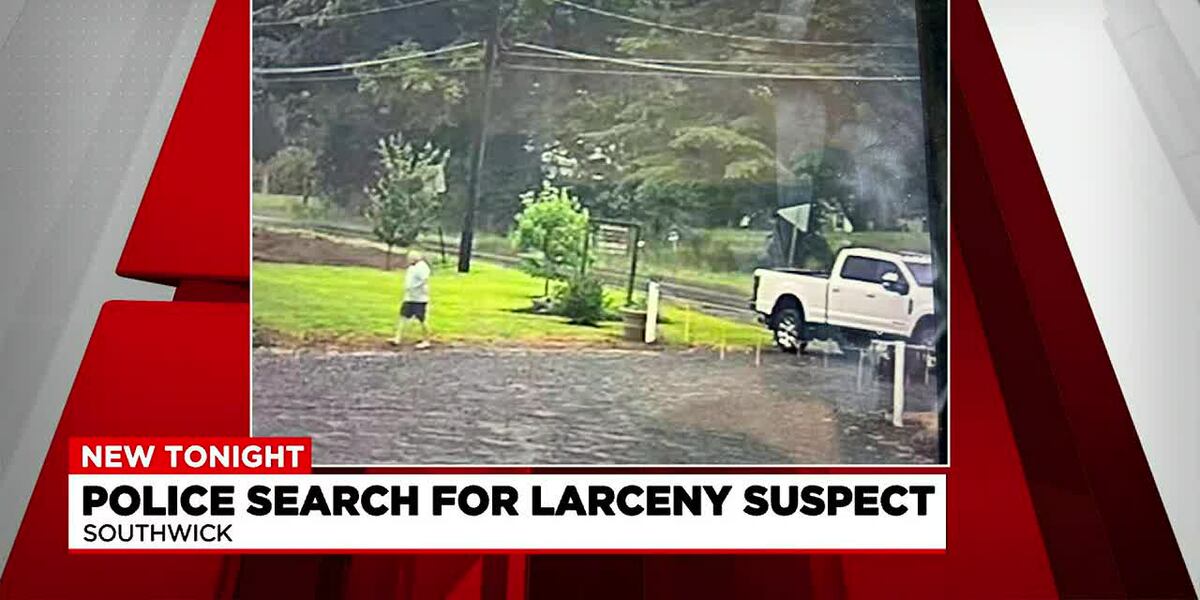 Suspect Search Def Southwick Police search for a larceny suspect