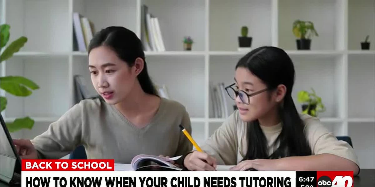 Tutoring can help students build confidence throughout school year
