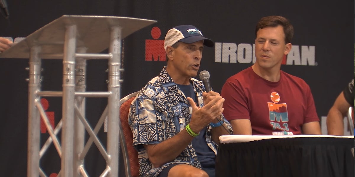 Ironman 70.3 legend honored at MassMutual Center
