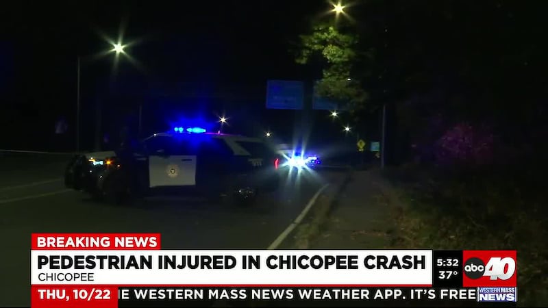 Chicopee Street is closed in the area of the Bullseye Bar due to a motor vehicle crash