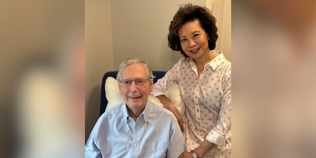 Sen. Mitch McConnell out of hospital, but still not ‘medically cleared’ to return to Senate