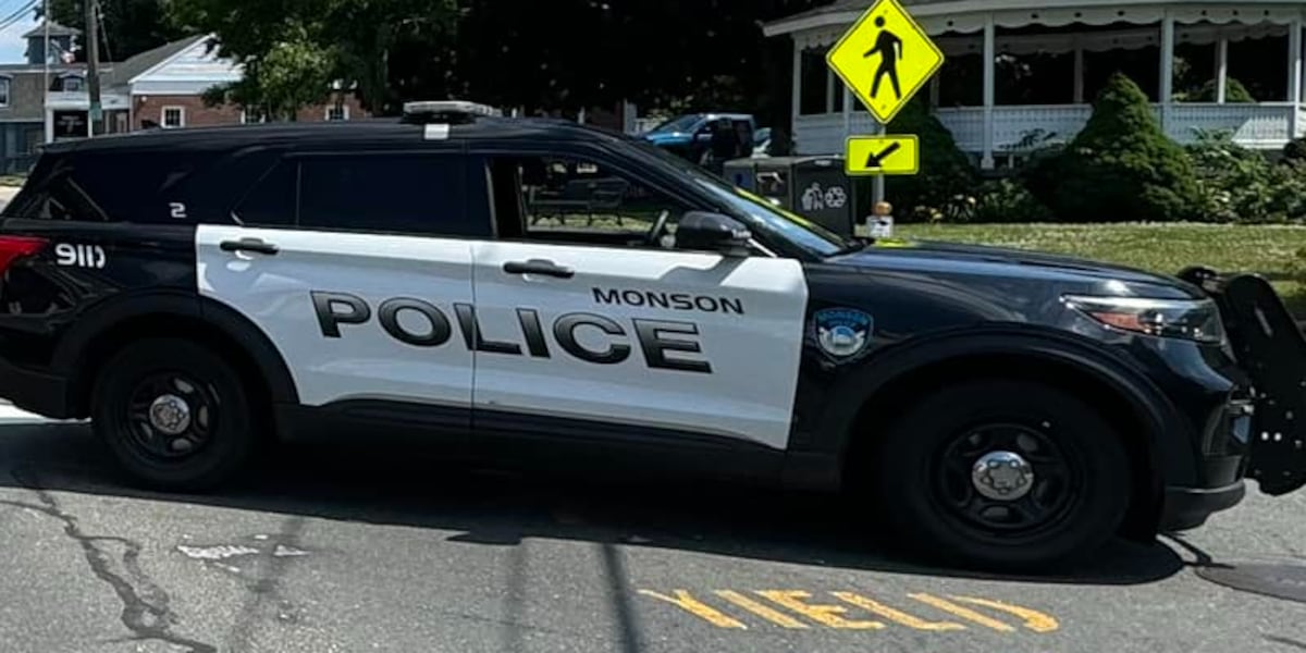 Motorcycle involved crash in Monson