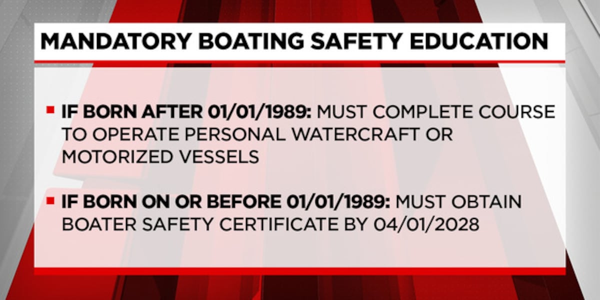 Mass. boaters to require safety certificate by April 1st