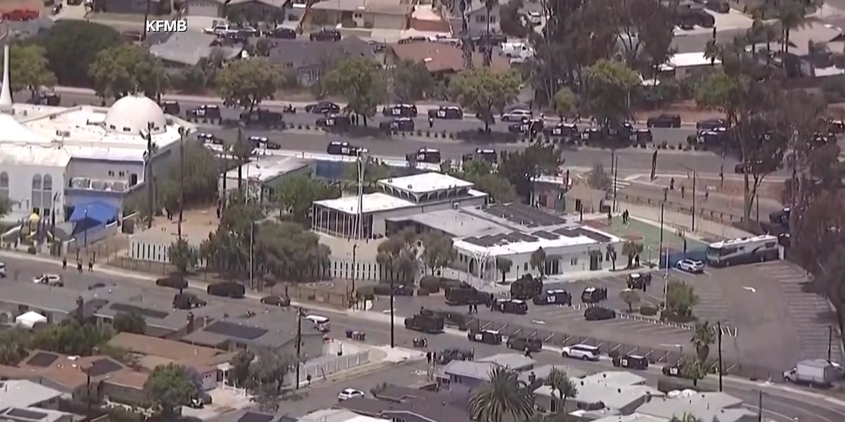 San Diego police say they are responding to active shooter at Islamic Center