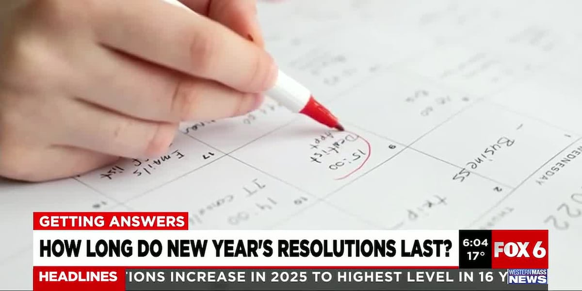 Lasting Resolution How long do New Years resolutions actually last?