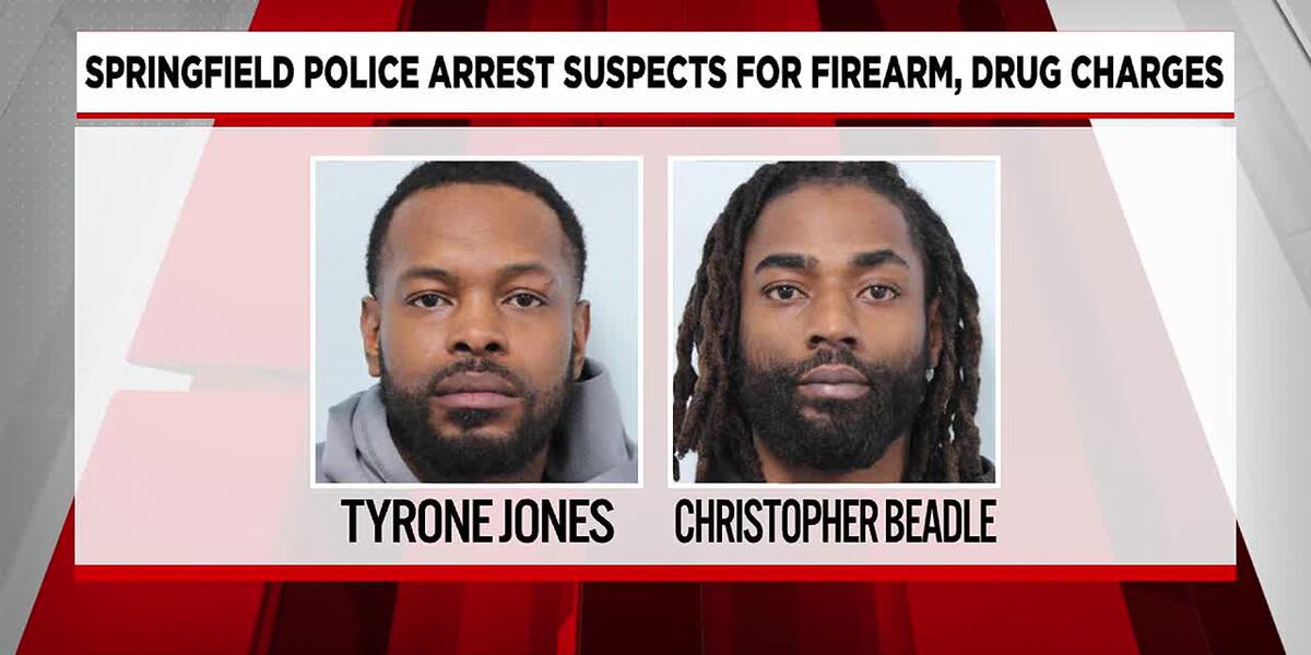 Aaron Butler Springfield Police Springfield Police arrest 2 suspects following investigation