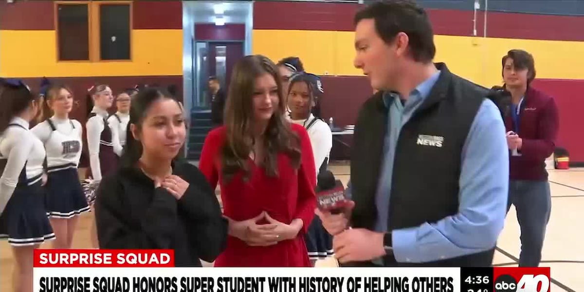 Surprise Squad honors Chicopee student inspiring classmates through example