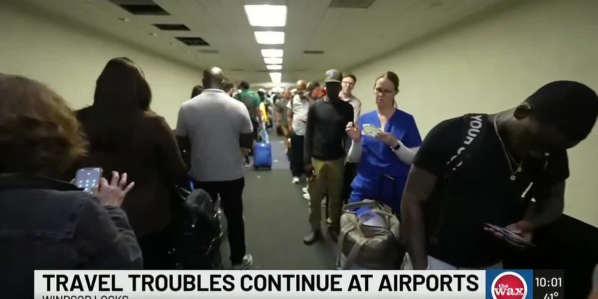 Travel troubles at airports across the country draw local concern