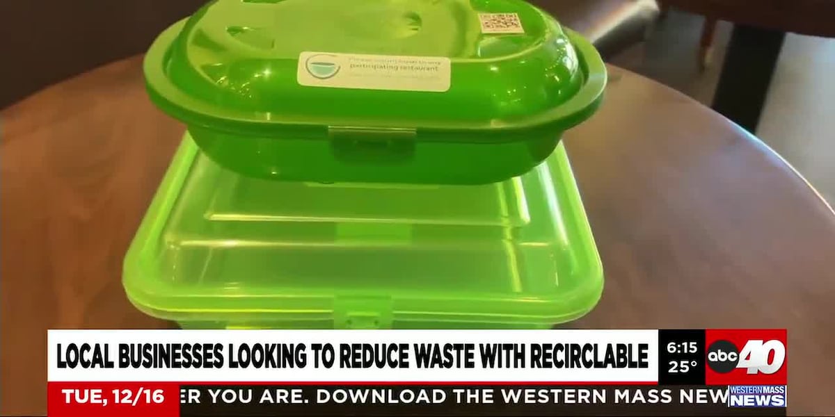 Reusable container app expands to Northampton to reduce takeout waste