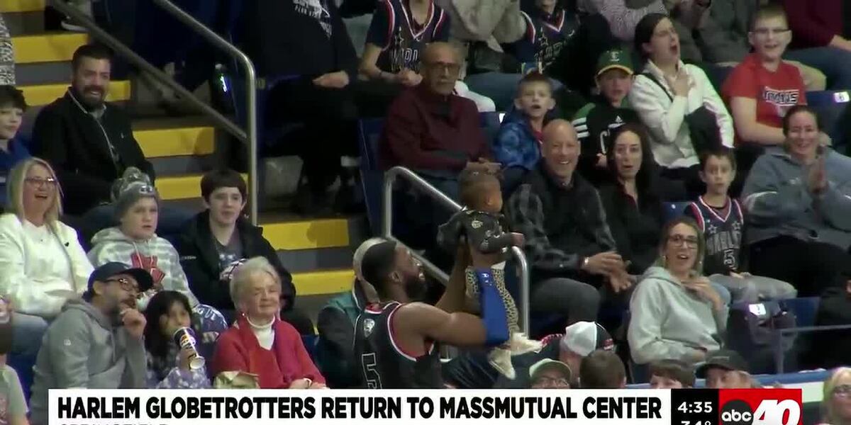 The Harlem Globetrotters are returning to Springfield