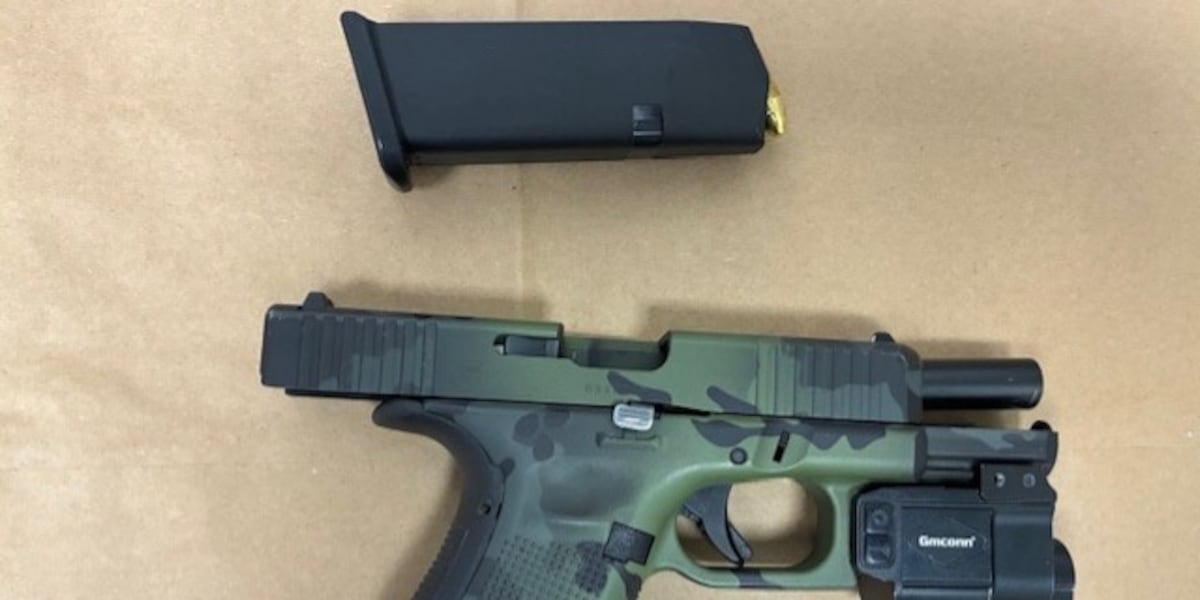 Man arrested, high capacity gun seized in Springfield