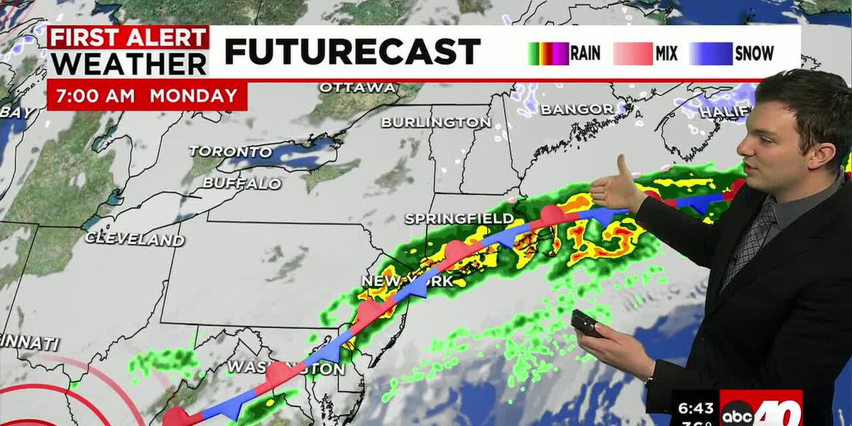 Damp, Chilly & Cloudy to Start the Week