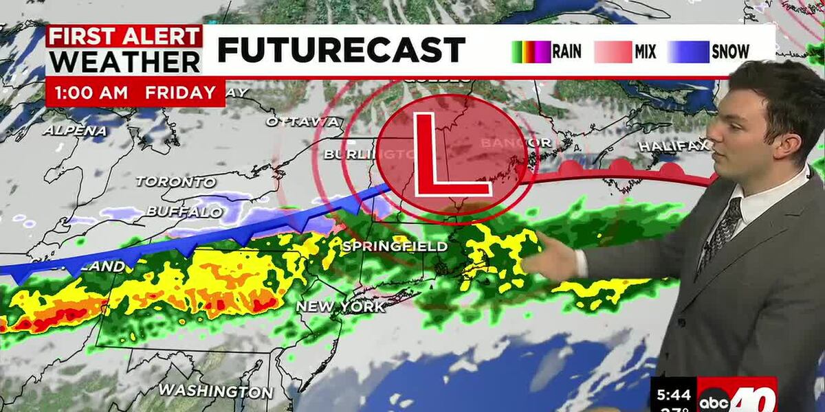 A Pleasant Afternoon on the way for Wednesday