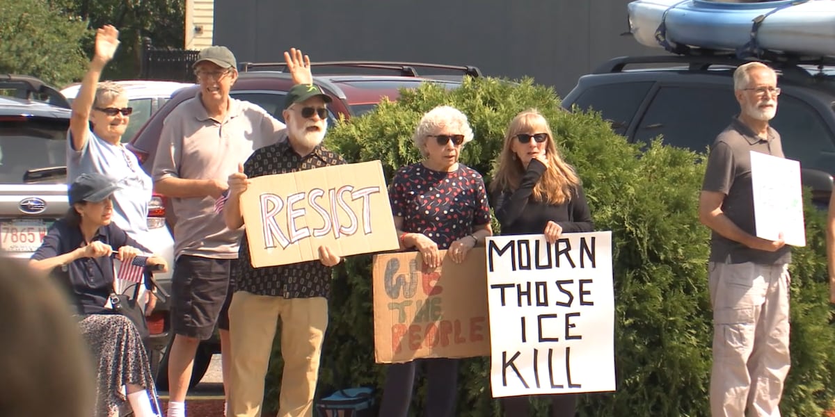 “We cannot afford to turn our backs on them”: Ice protestors gather in Springfield