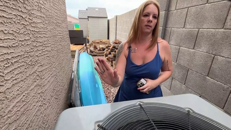 The homeowner said the first sign of trouble happened just nine days after installation.