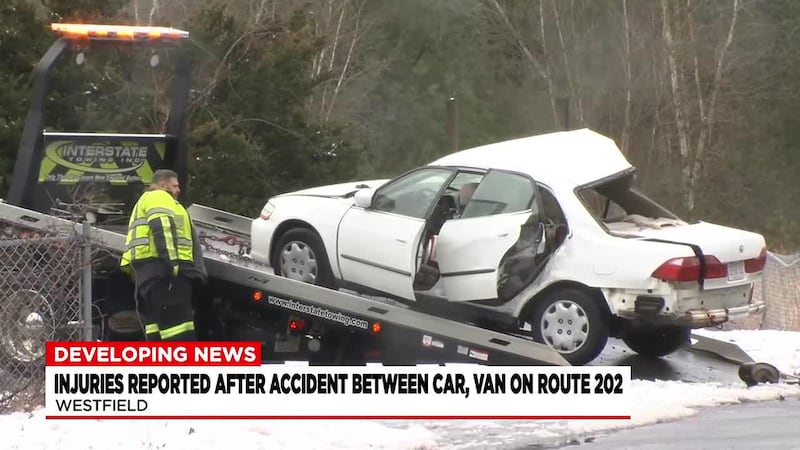 ‘Major crash’ closes part of North Road in Westfield