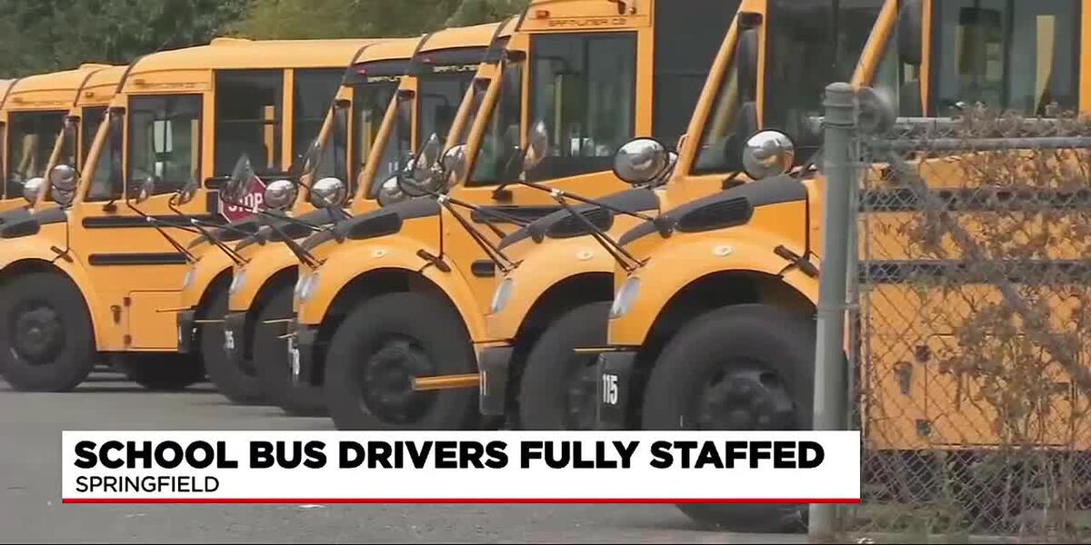 Buses Springfiled Springfield bus drivers fully staffed ahead of school year