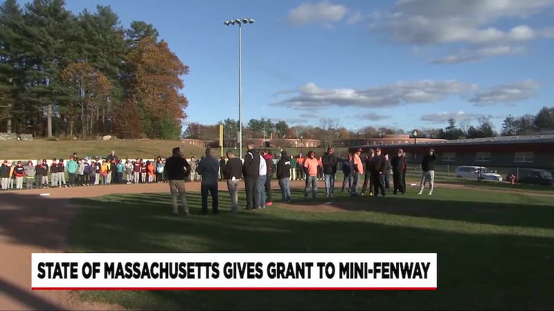Massachusetts gives grant to mini-Fenway