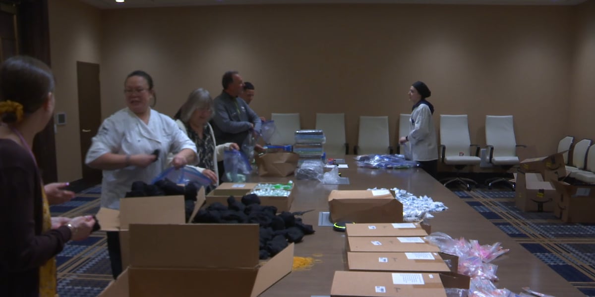 MGM Springfield preps hygiene kits for those expiriencing homelessness