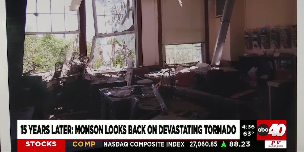 Monson remains strong 15 years after devastating tornado