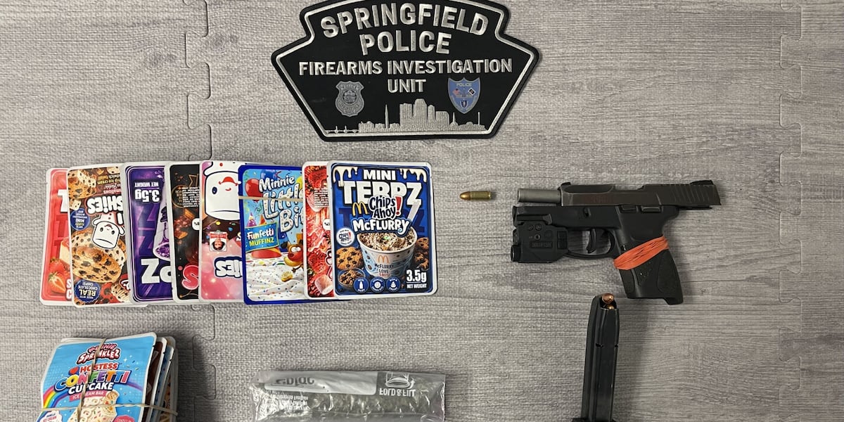 Police arrest Springfield man with loaded gun after foot chase