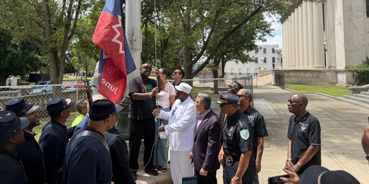 Juneteenth Flag Raising & Awards Ceremony held in Springfield