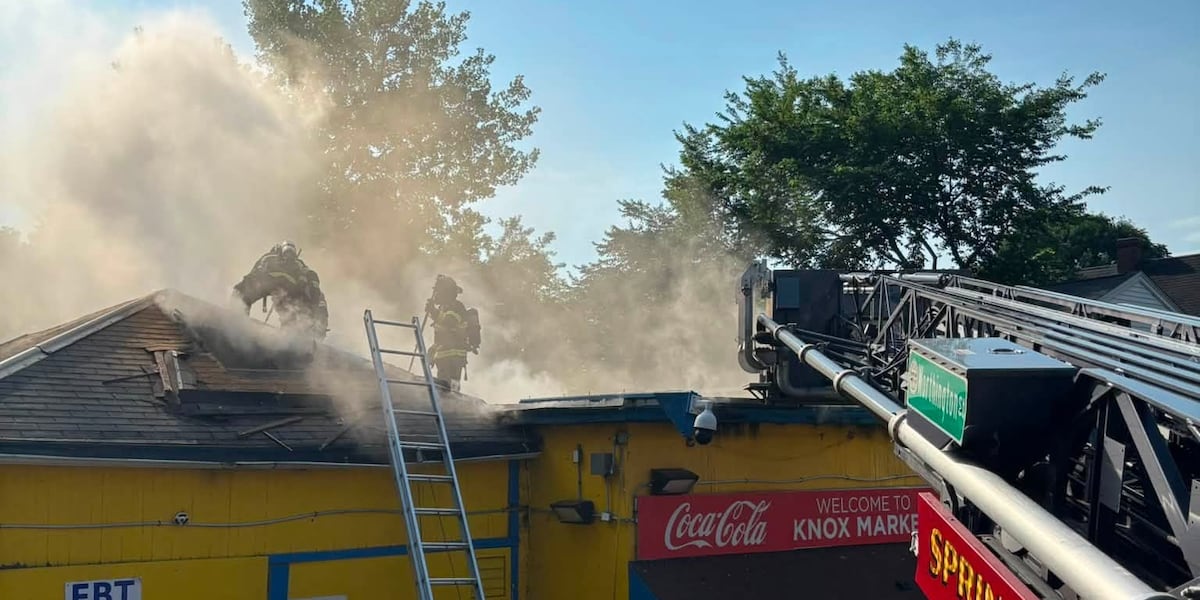 Fire breaks out at Springfield business Wednesday morning