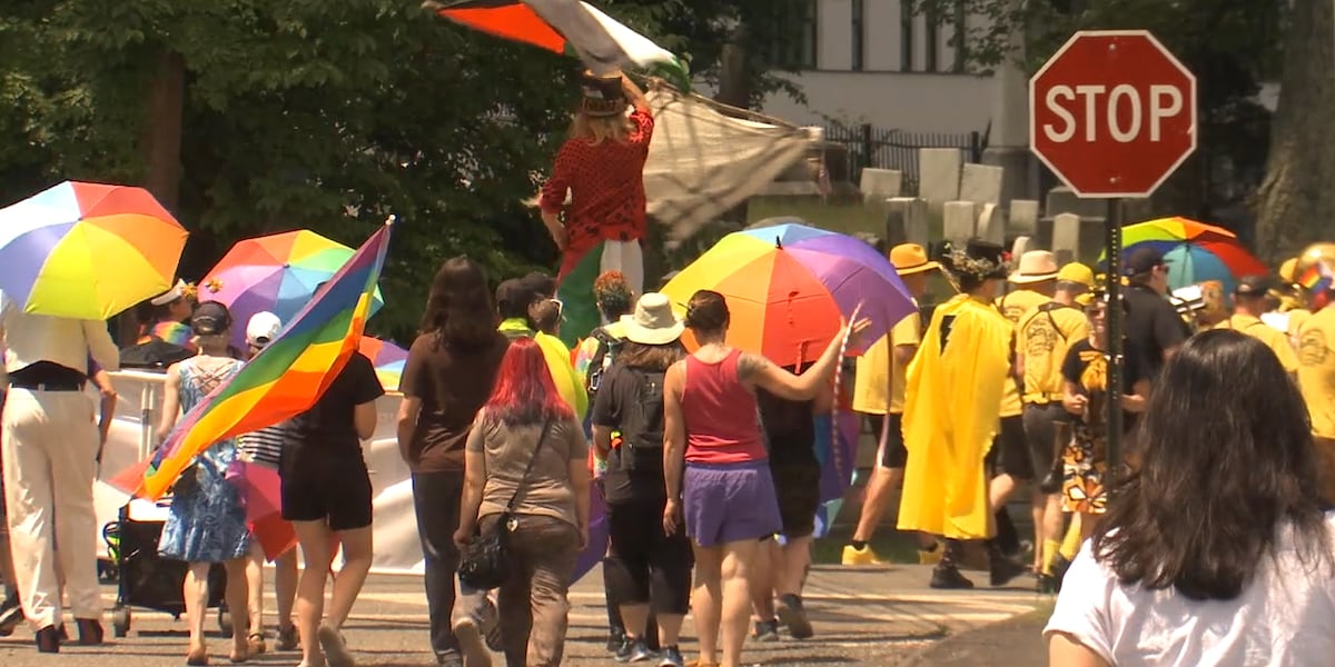 Amherst hosts their annual pride parade and celebration
