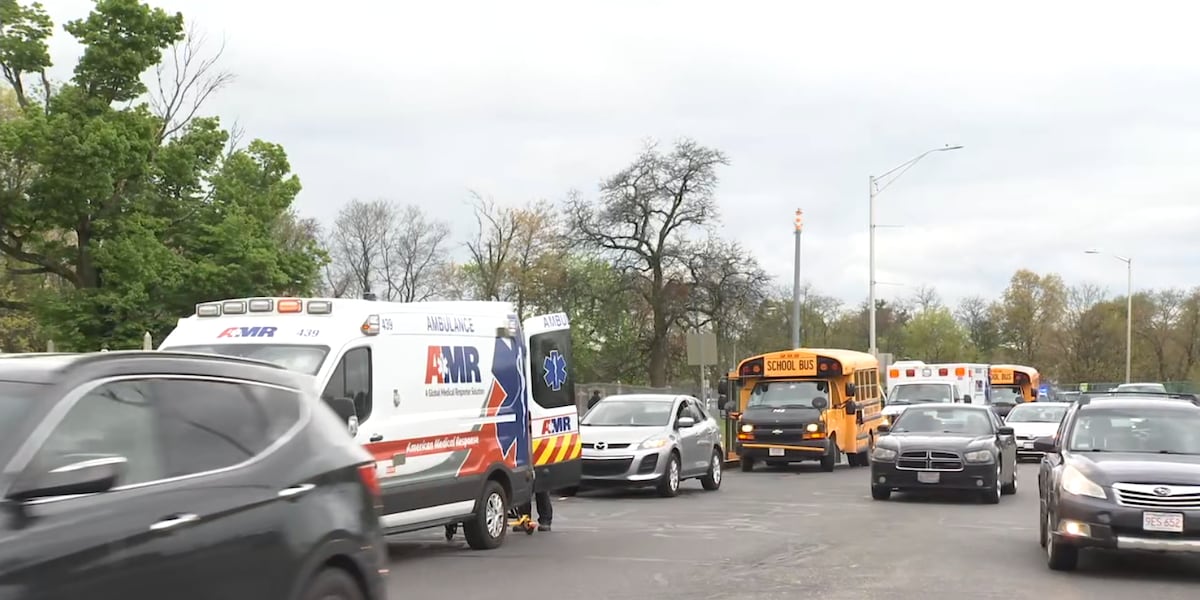 School bus involved crash in Springfield’s Liberty Heights