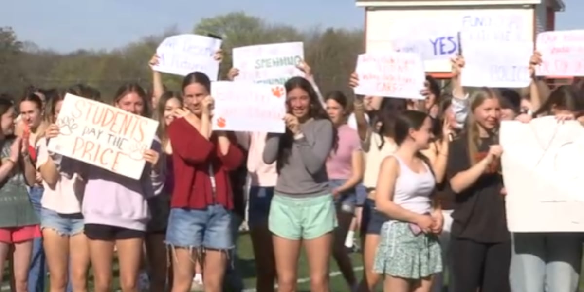 South Hadley students protest failed override vote