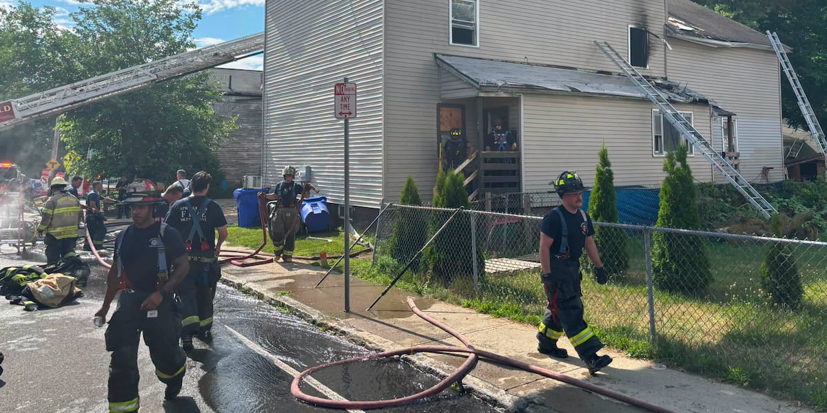 8 people displaced, children rescued after fire in Springfield’s Six Corners