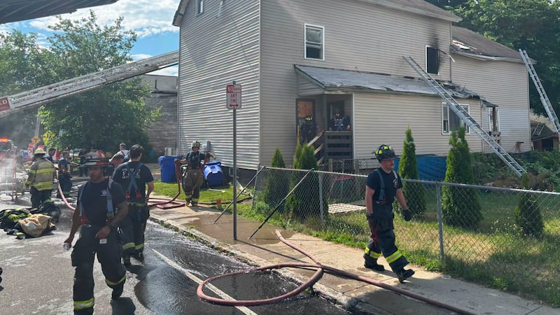 Central Street Springfield fire