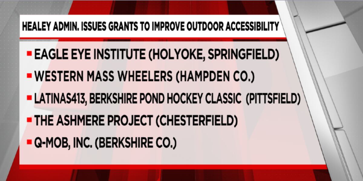 Healey-Driscoll Administration issues grants for outdoor accessibility improvements