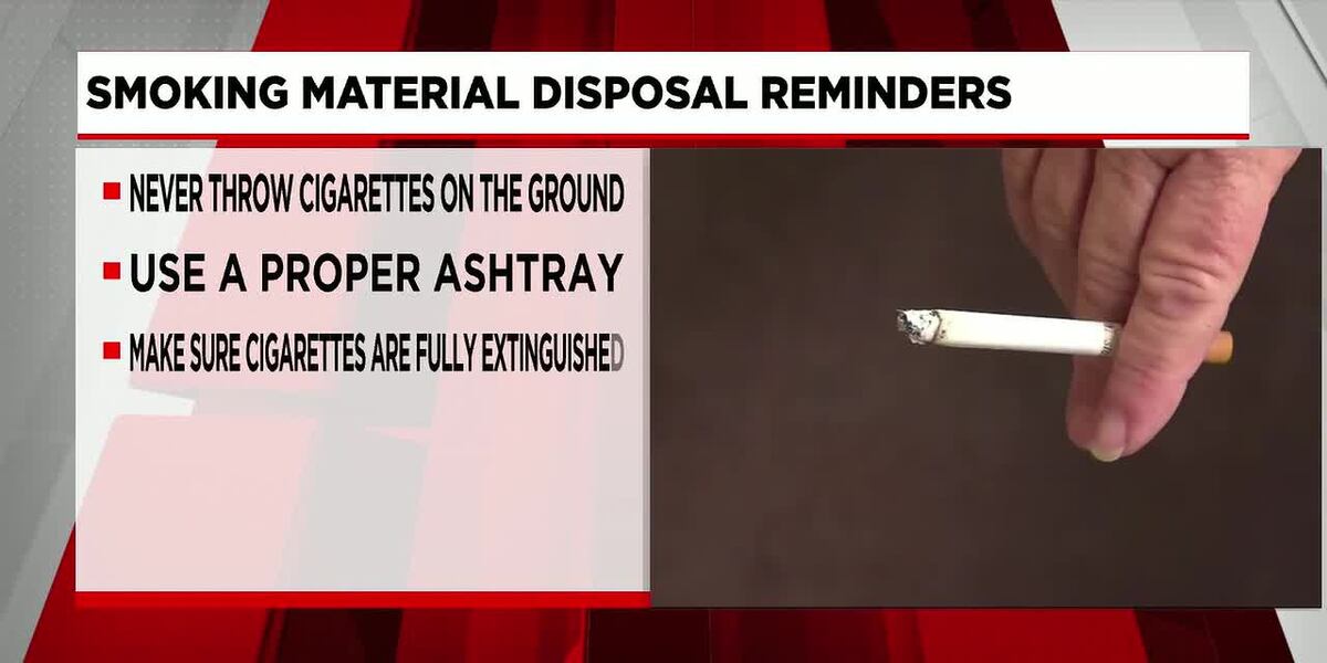 fired for smoking cigarettes CARELESSLY DISCARDED CIGARETTES; A SIGNIFICANT RISK FACTOR FIRE DEATHS IN THE HOME Cigarette discarded in commode started