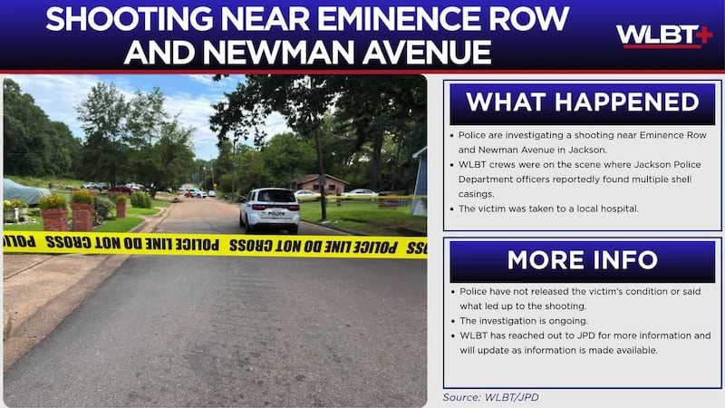 Police investigate shooting near Eminence Row and Newman Avenue