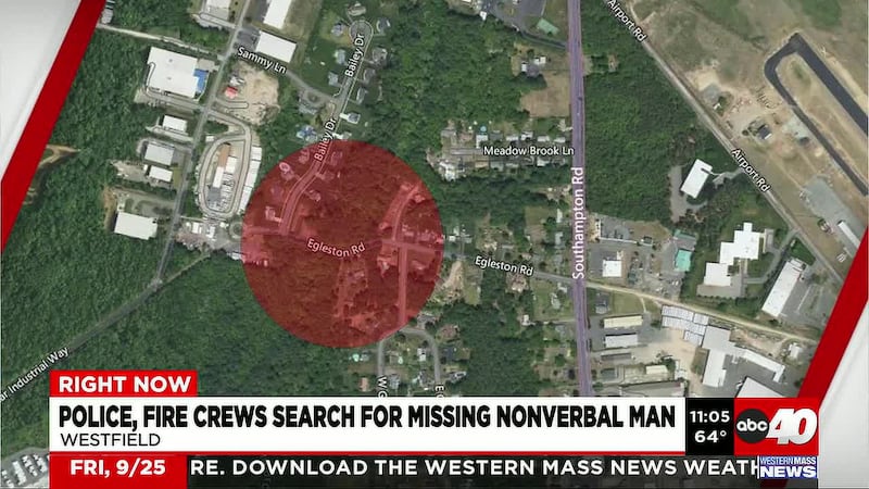 Officials search for missing nonverbal man