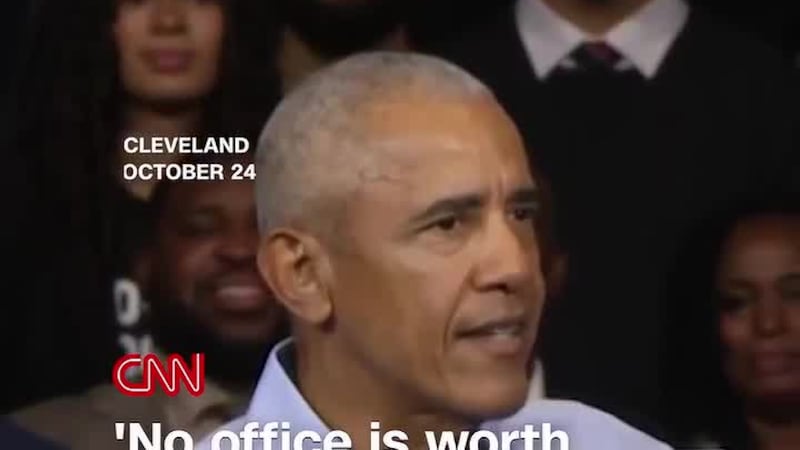 'No office is worth stooping that low': Obama condemns Ramaswamy's controversial ad.