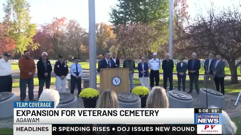 State commits to expanding Mass. Veterans Memorial Cemetery in Agawam
